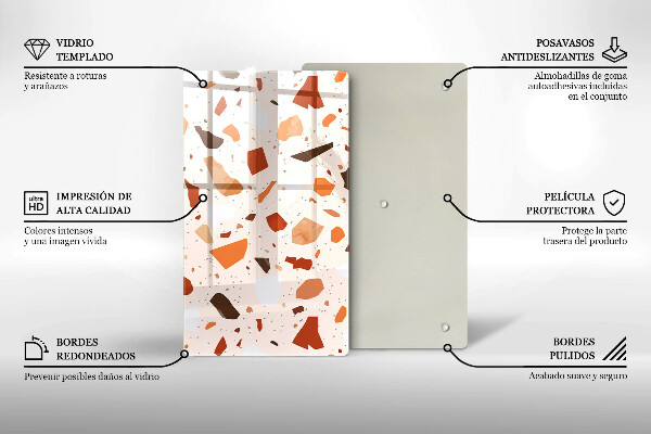 Copri piano cottura Gres decorativo