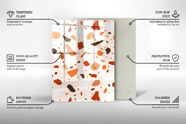 Copri piano cottura Gres decorativo