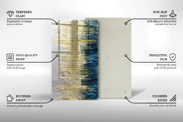 Copri piano induzione Astrazione del designer