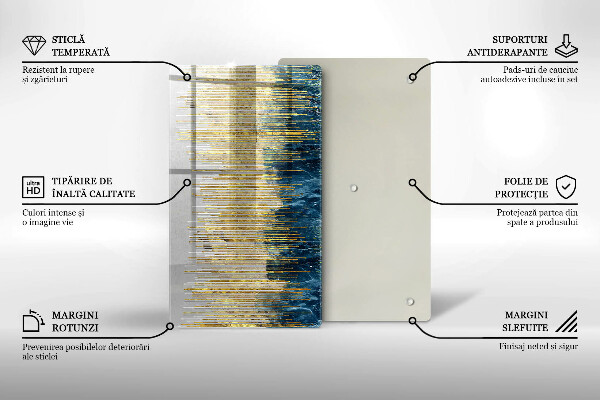 Copri piano induzione Astrazione del designer