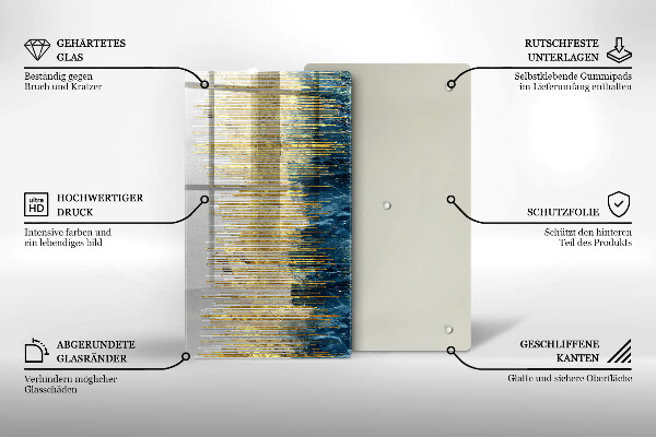 Copri piano induzione Astrazione del designer