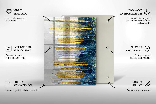 Copri piano induzione Astrazione del designer