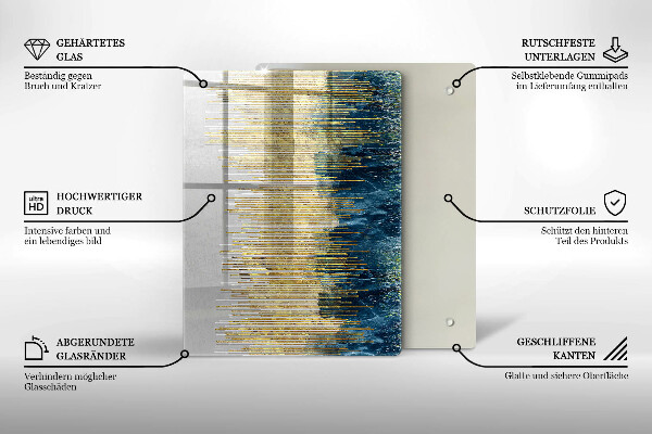 Copri piano induzione Astrazione del designer