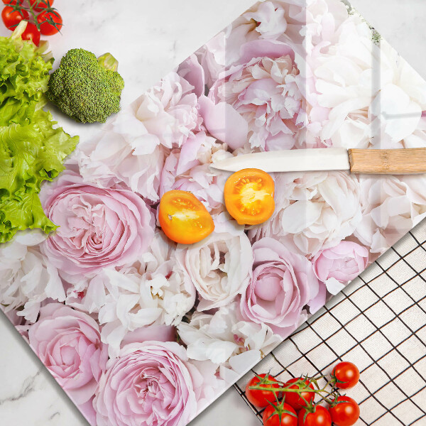 Copri piano induzione Mazzo di peonia