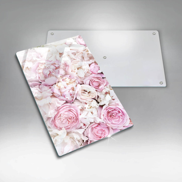 Copri piano induzione Mazzo di peonia