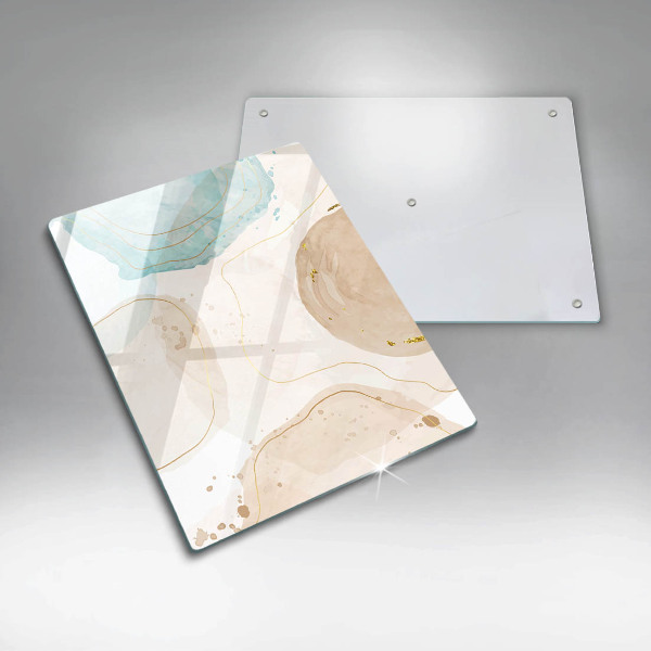 Copri piano induzione Macchie boho e oro