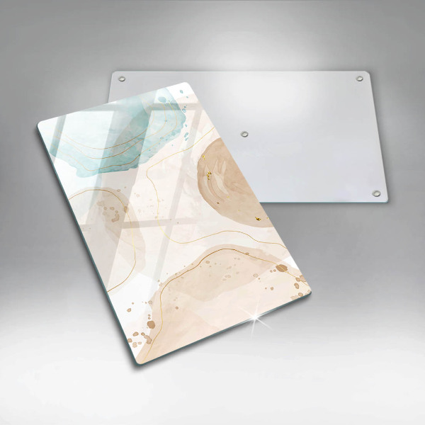 Copri piano induzione Macchie boho e oro