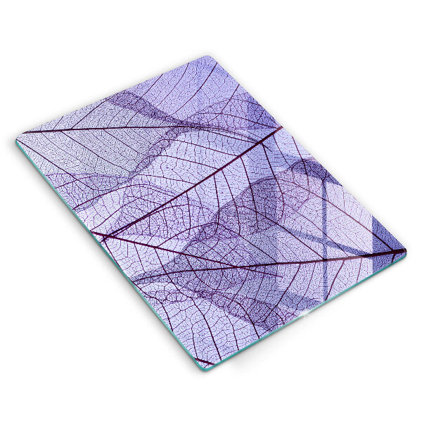 Copri piano induzione Foglie con venature