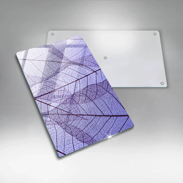 Copri piano induzione Foglie con venature