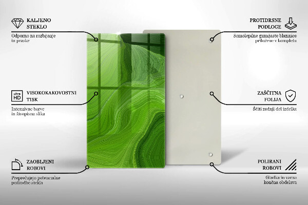 Copri fornello cucina Trama astratta