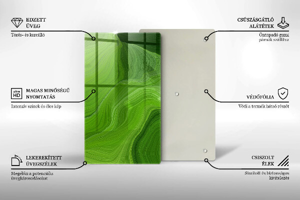 Copri fornello cucina Trama astratta