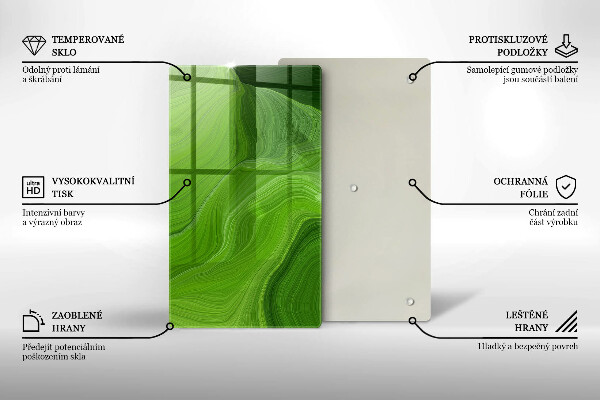 Copri fornello cucina Trama astratta