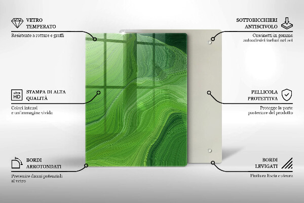 Copri fornello cucina Trama astratta