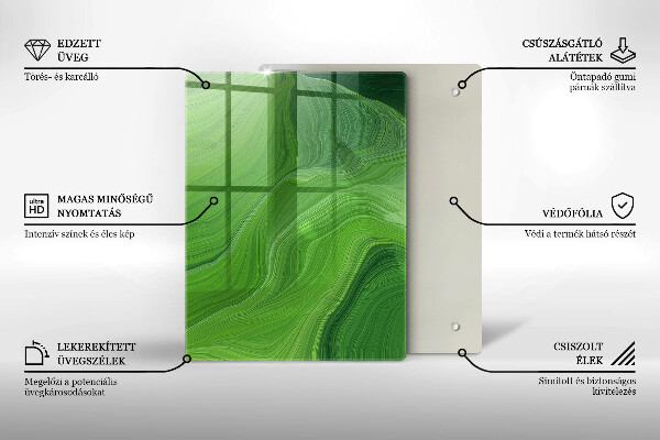 Copri fornello cucina Trama astratta