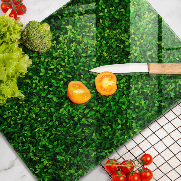 Copri fornello cucina Pianta con foglie piccole