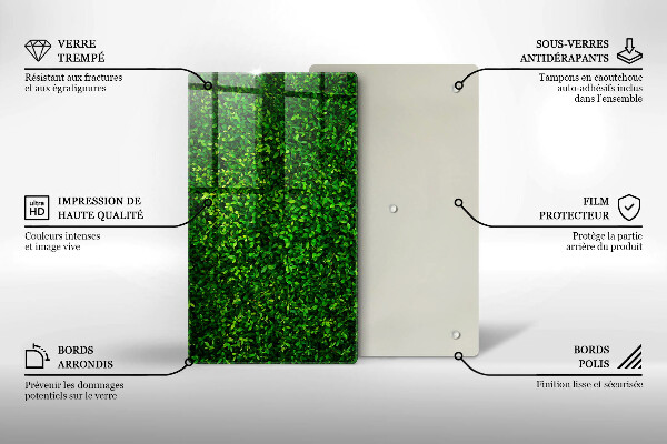 Copri fornello cucina Pianta con foglie piccole