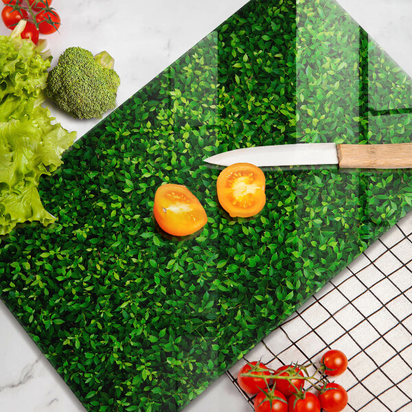 Copri fornello cucina Pianta con foglie piccole