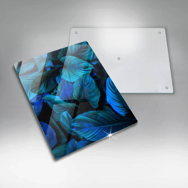 Copri fornello cucina Foglie della vegetazione della giungla