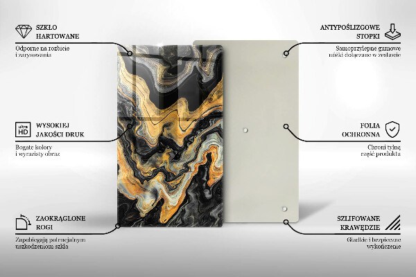 Copri fornello cucina Struttura astratta