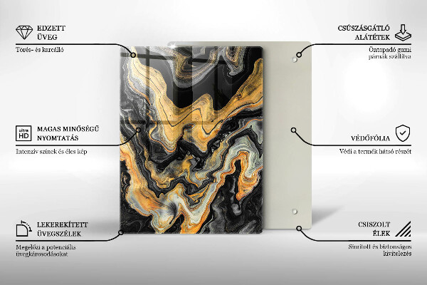 Copri fornello cucina Struttura astratta