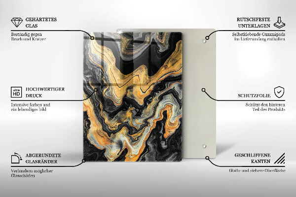 Copri fornello cucina Struttura astratta