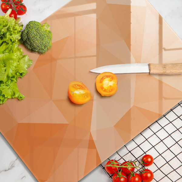 Copri fornello cucina Sfondo geometrico