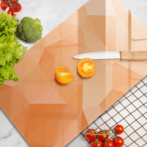 Copri fornello cucina Sfondo geometrico