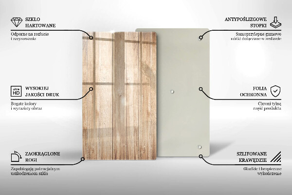 Copri fornello cucina Tavole di legno