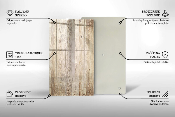 Copri fornello cucina Tavole di legno