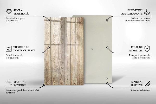 Copri fornello cucina Tavole di legno