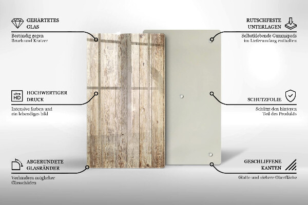 Copri fornello cucina Tavole di legno