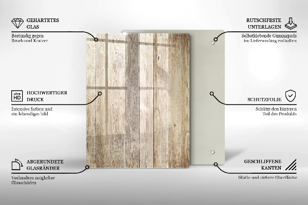 Copri fornello cucina Tavole di legno