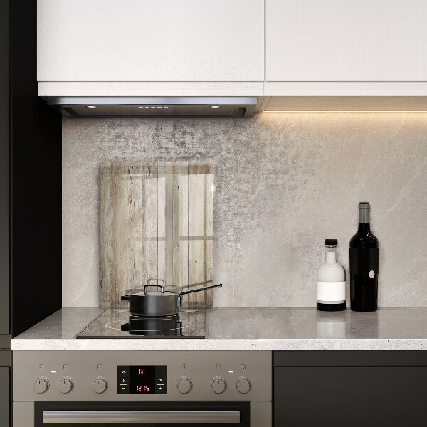 Copri fornello cucina Tavole di legno