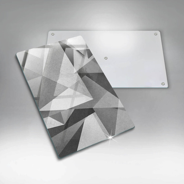 Copri piano induzione Astrazione tagliente concreta