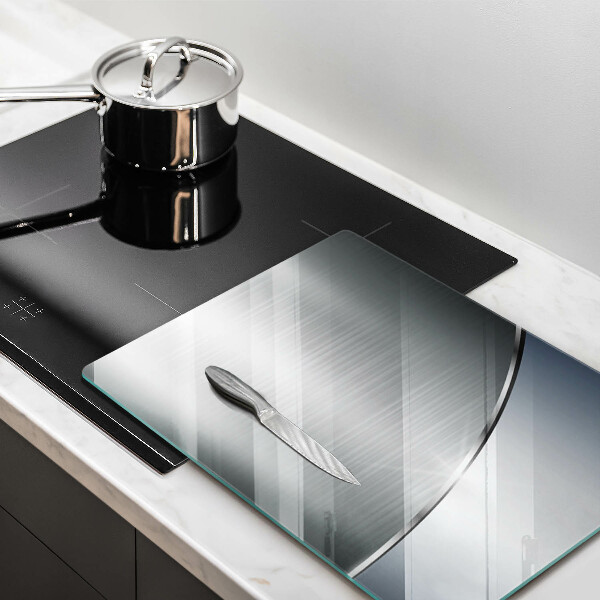Copri piano induzione Modello di astrazione in metallo