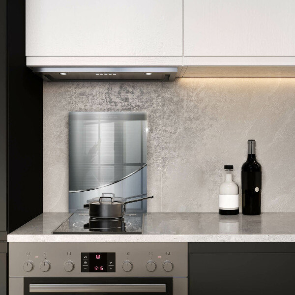 Copri piano induzione Modello di astrazione in metallo