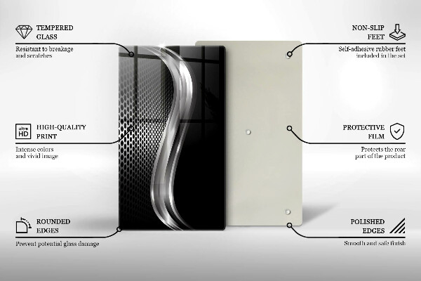 Copri piano induzione Struttura in metallo