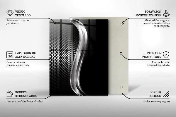 Copri piano induzione Struttura in metallo