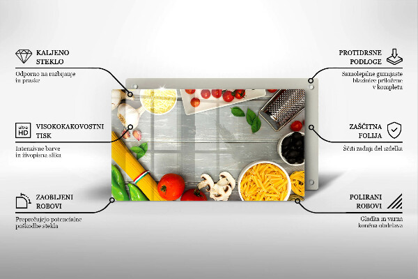 Copri piano cottura Cibo da cucina