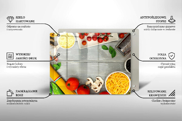 Copri piano cottura Cibo da cucina