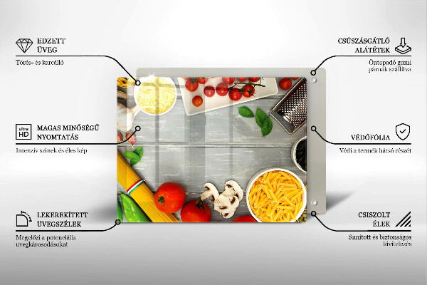 Copri piano cottura Cibo da cucina