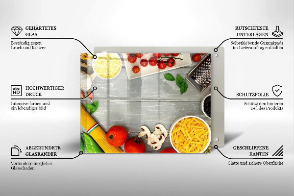 Copri piano cottura Cibo da cucina