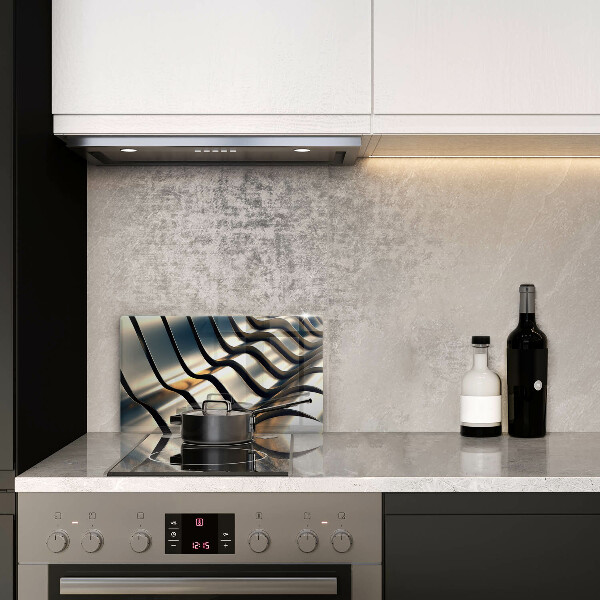 Copri piano cottura Forme metalliche 3D