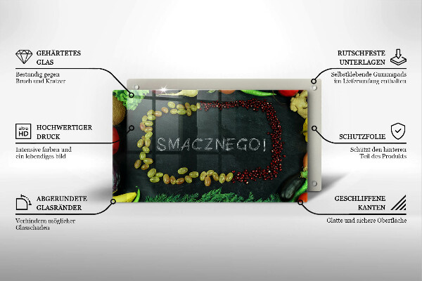 Copri piano cottura Smacznego!