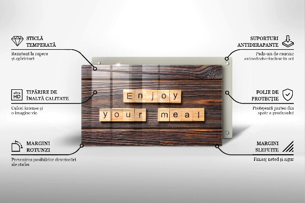 Copri piano induzione Enjoy your meal