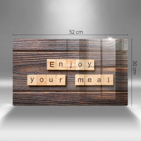 Copri piano induzione Enjoy your meal