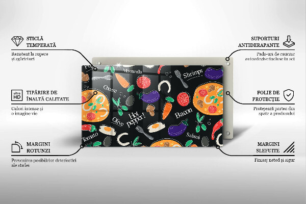 Copri piano cottura Illustrazione del cibo