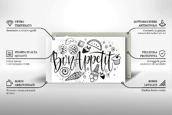 Copri piano induzione Bon Appetit