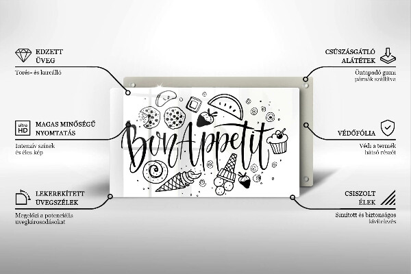 Copri piano induzione Bon Appetit