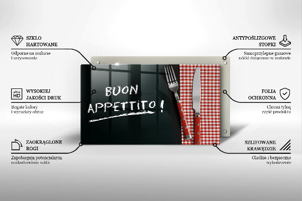 Copri piano cottura Buon Appetito!